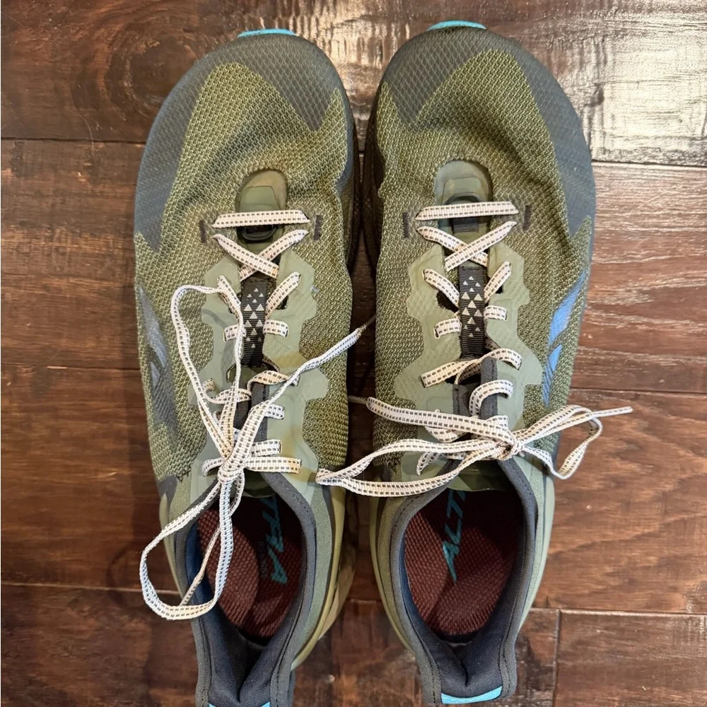 Altra Timp Men’s Running Shoes, Olive Green, Size 12 - Picture 4 of 6